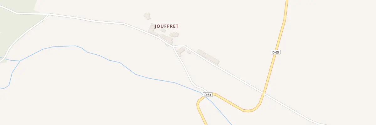 Plan du 15 Jouffret à Montgradail