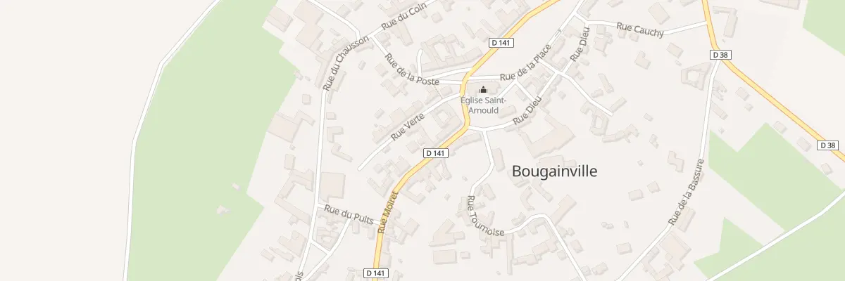 Plan du 4 Rue Moiret à Bougainville