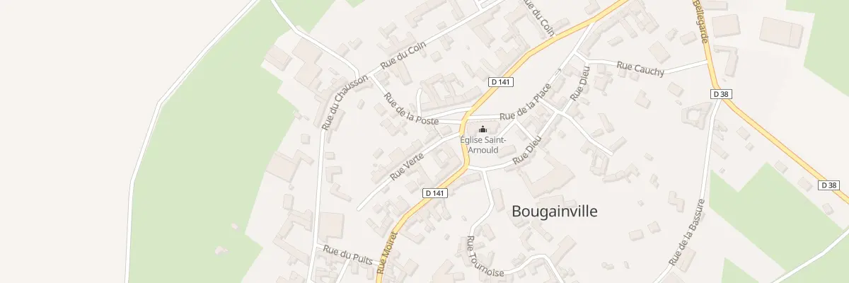 Plan du 5001 Rue Verte à Bougainville