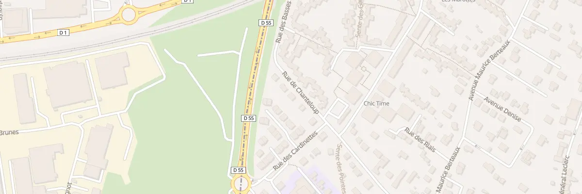 Plan du 45 Rue de Chanteloup à Andrésy