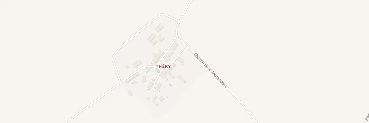 Plan du 1 Che de Théry à Chouday