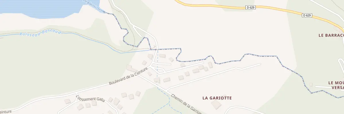 Plan du 3 Pl de l’Hermitage aux Brunels