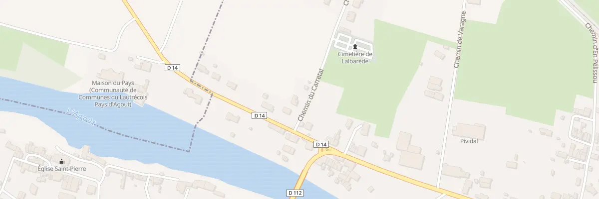 Plan du 49 Che Chemin du Carretal à Guitalens-L’Albarède