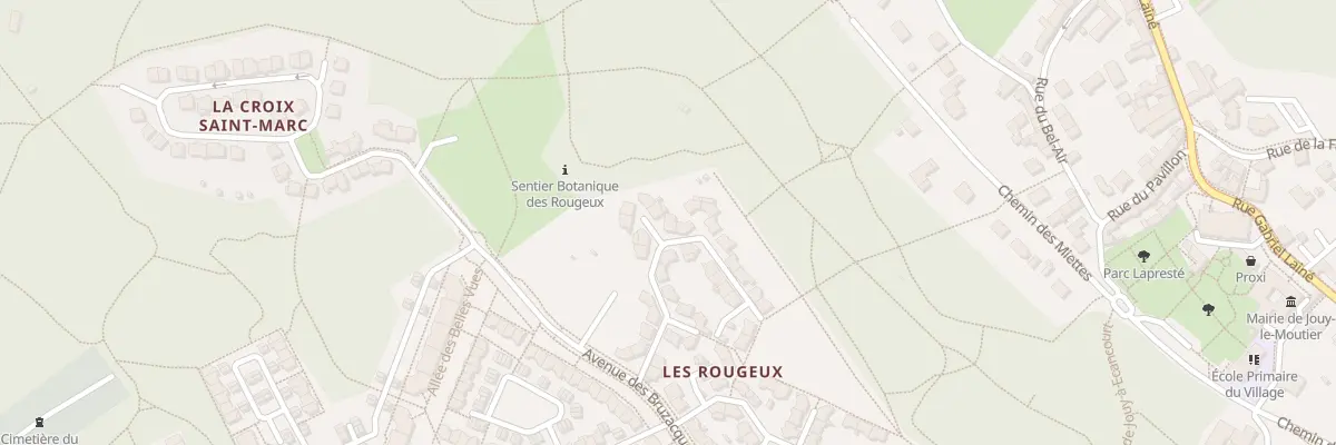 Plan du 23 Rue des Marleines à Arronville