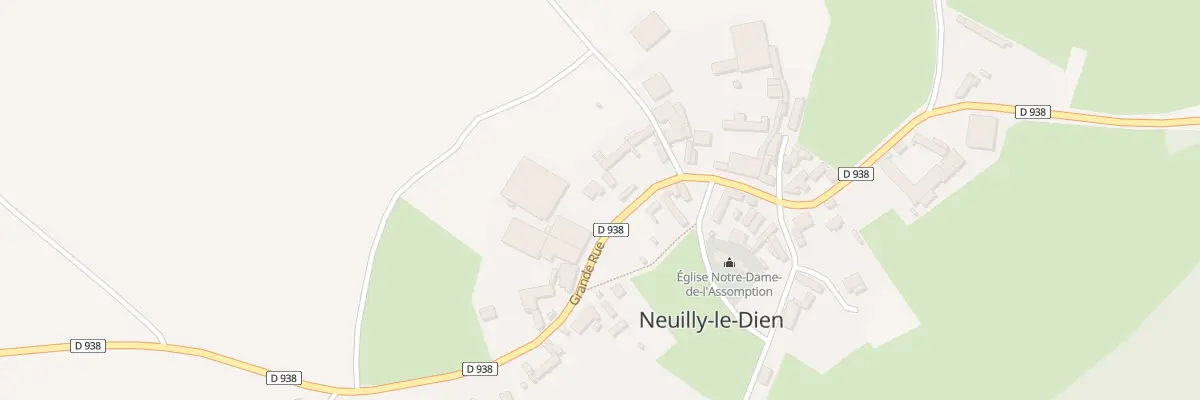 Plan du 5010 Gr Grande Rue à Neuilly-le-Dien