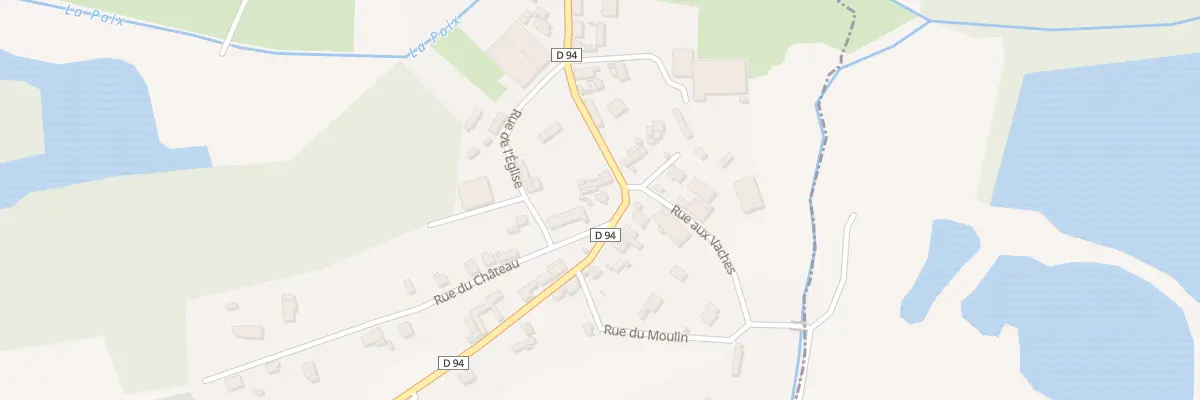 Plan du 28 Rue de Bergicourt à Famechon