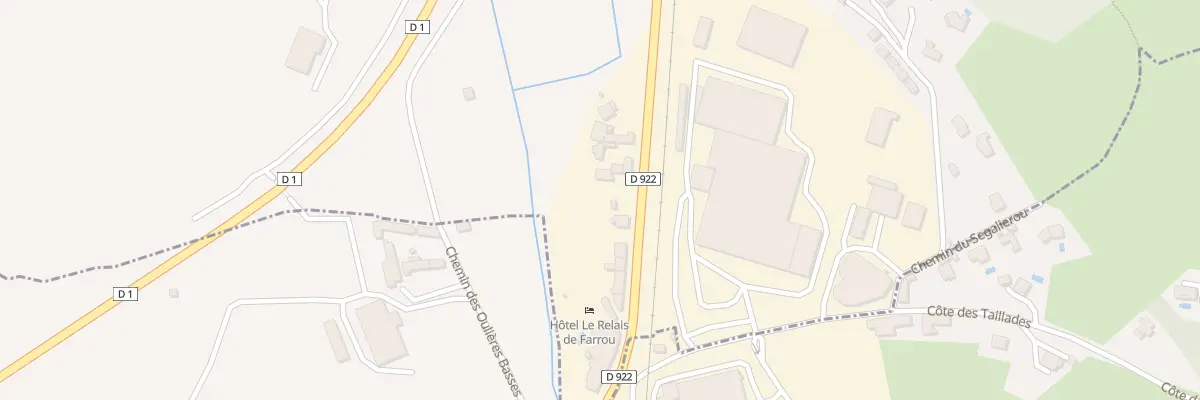 Plan du 5033 Farrou à Saint-Rémy