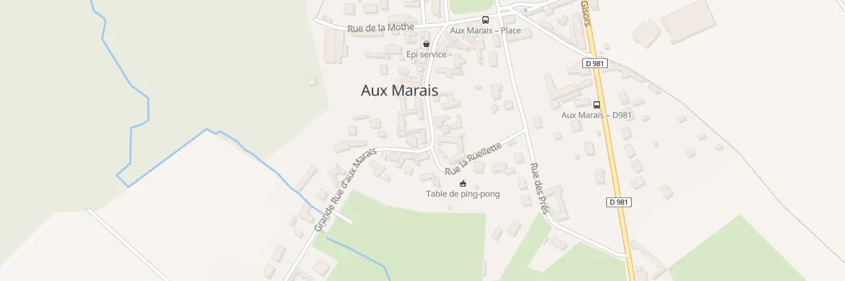 Plan du 146 Gr Grande Rue d’Aux Marais à Aux Marais