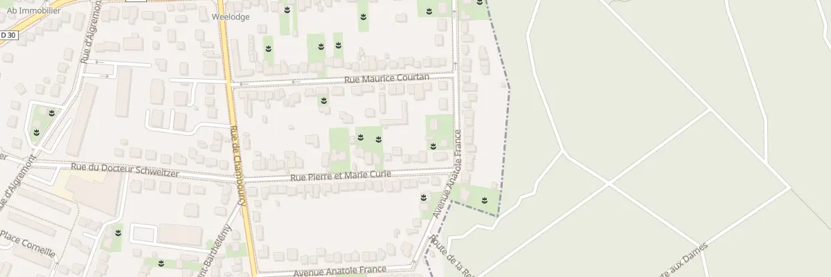 Plan du 39 Rue Pierre et Marie Curie à Poissy