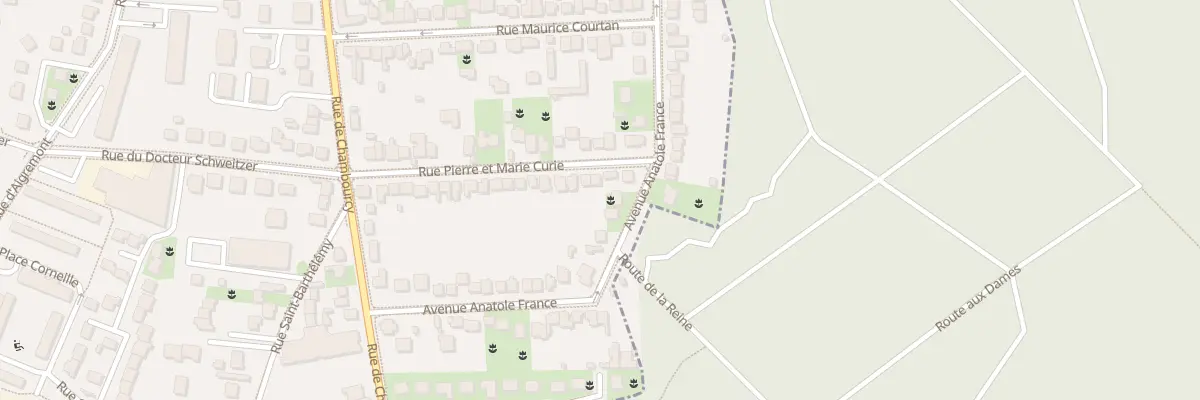 Plan du 38 Rue Pierre et Marie Curie à Poissy