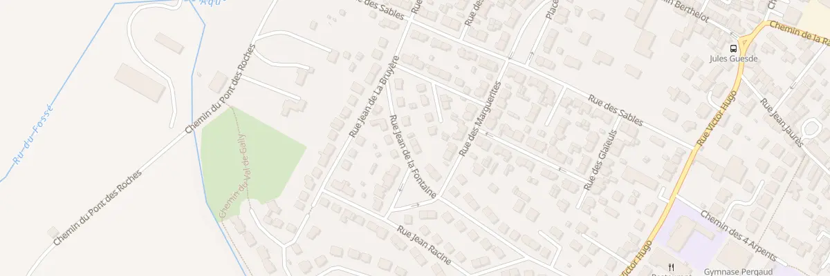 Plan du 28 Rue La Fontaine à Fontenay-le-Fleury