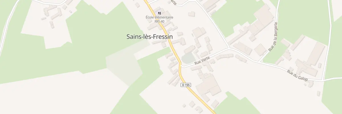 Plan du 76 Rue Principale à Sains-lès-Fressin