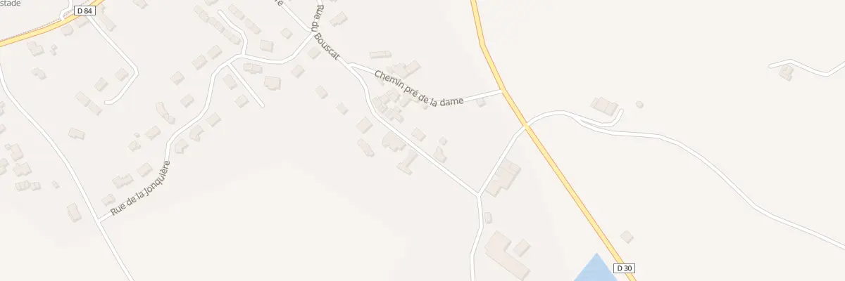 Plan du 7 Rue du Bouscat à Lasgraisses