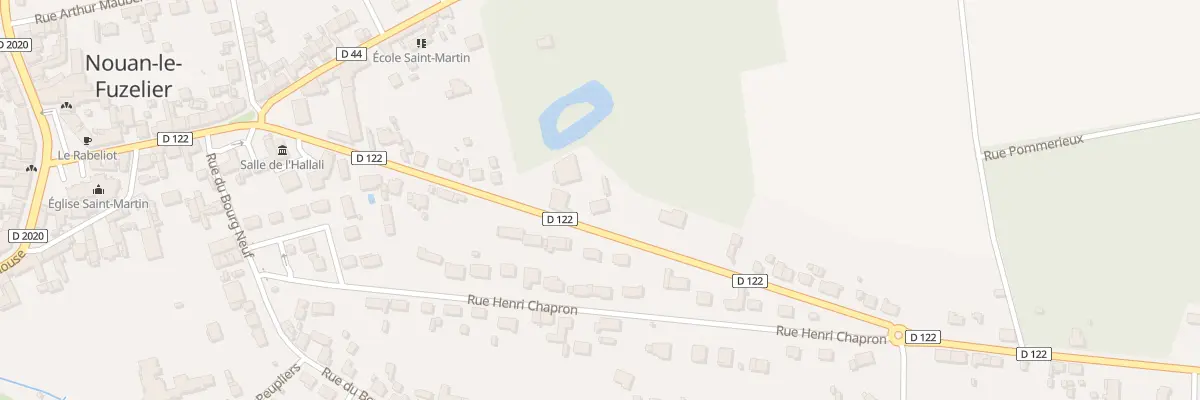 Plan du 17 Rue de la Grande Sologne à Nouan-le-Fuzelier