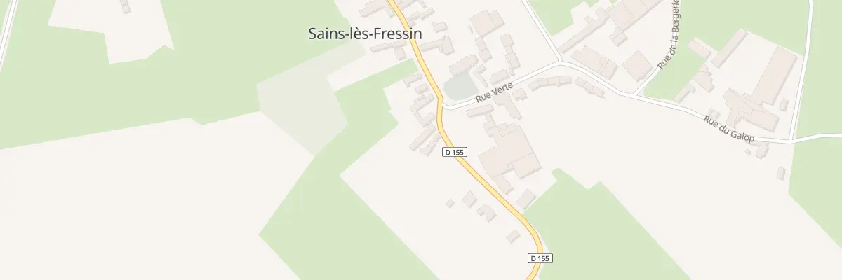 Plan du 80 Rue Principale à Sains-lès-Fressin