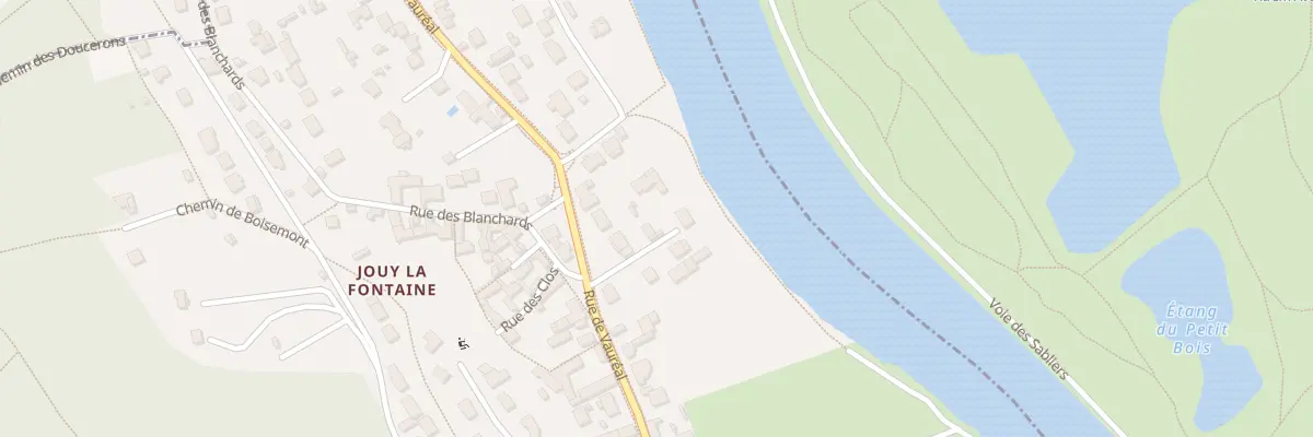 Plan du 30 Rue de Vauréal à Jouy-le-Moutier