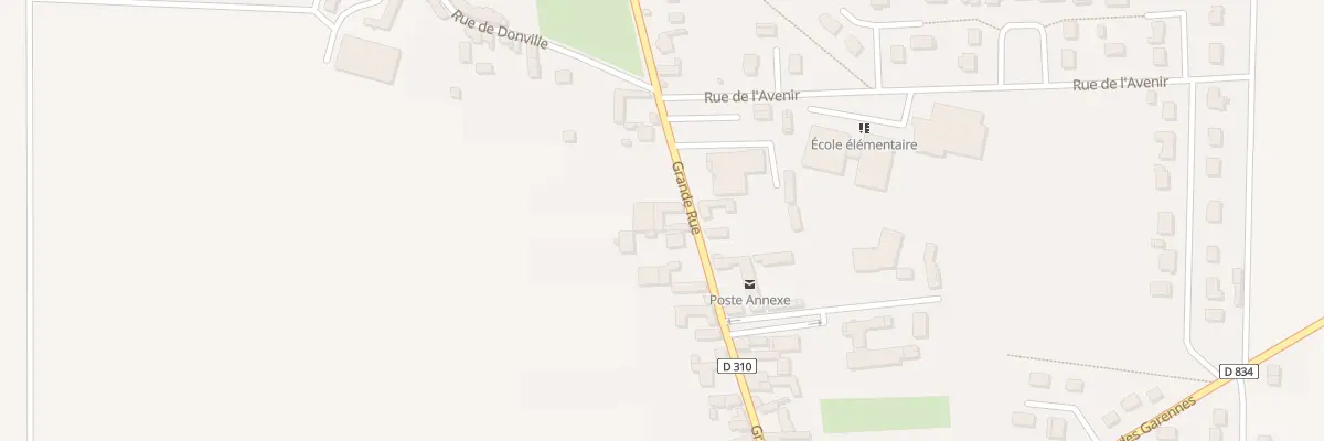 Plan du 61 Gr Grande Rue à Bazoches-les-Gallerandes