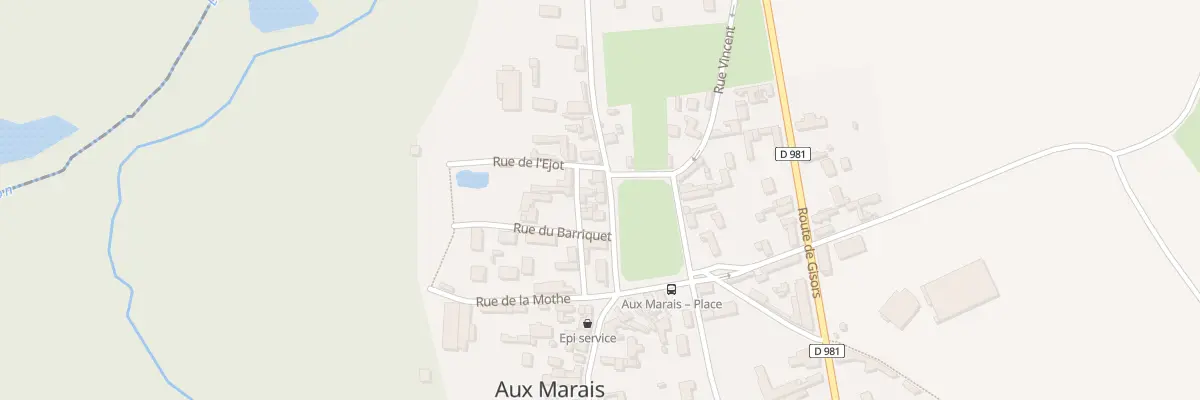 Plan du 72 Pl des Tilleuls à Aux Marais