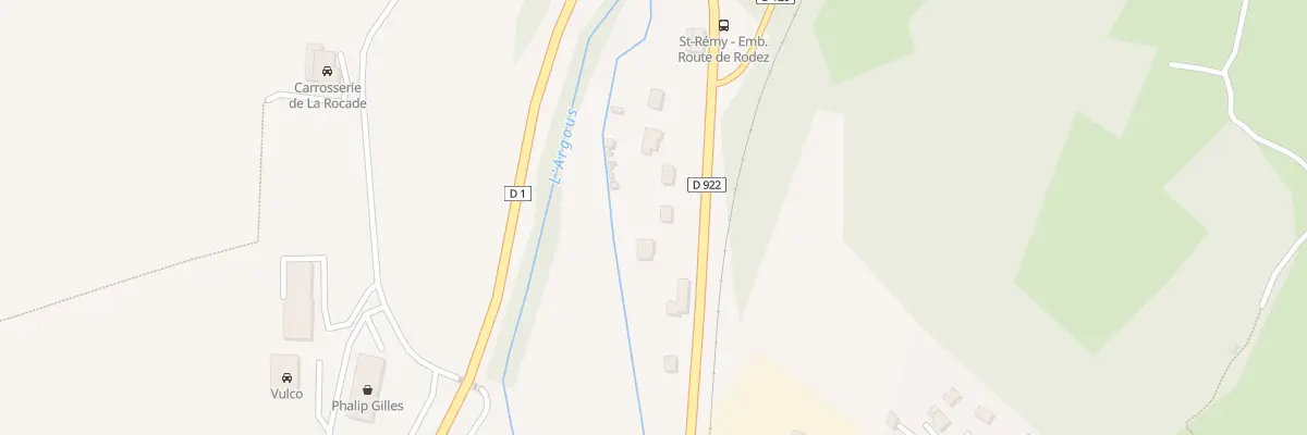 Plan du 10 Rte de Farrou à Saint-Rémy