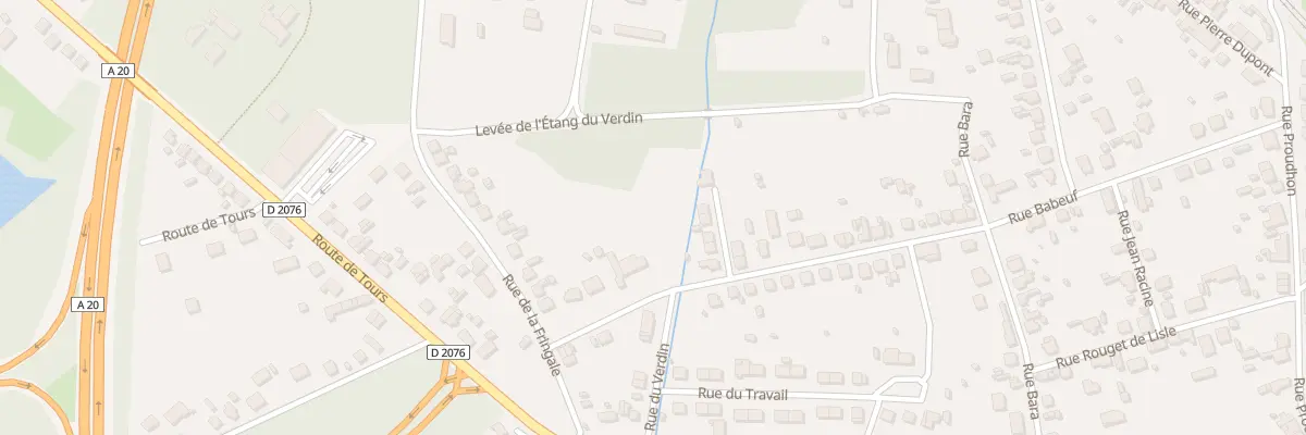 Plan du 52 Rue Babeuf à Vierzon