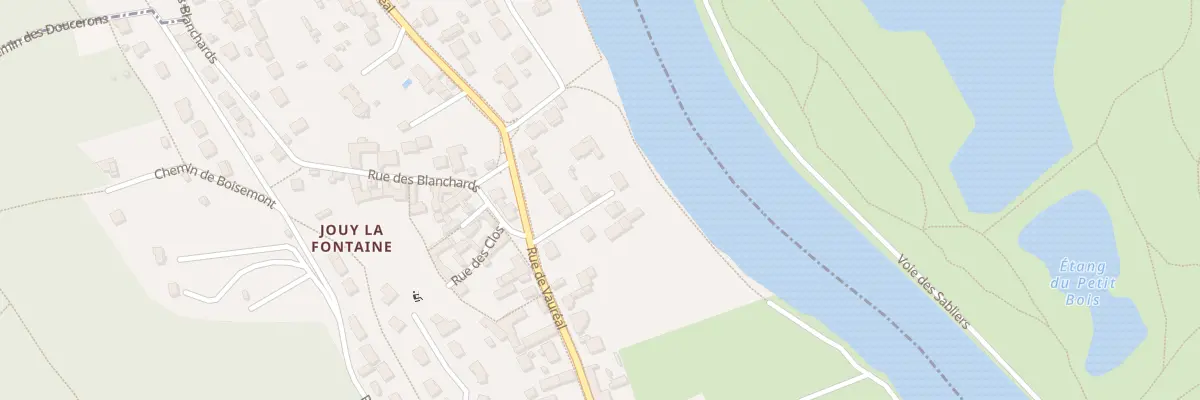 Plan du 26B Rue de Vauréal à Jouy-le-Moutier