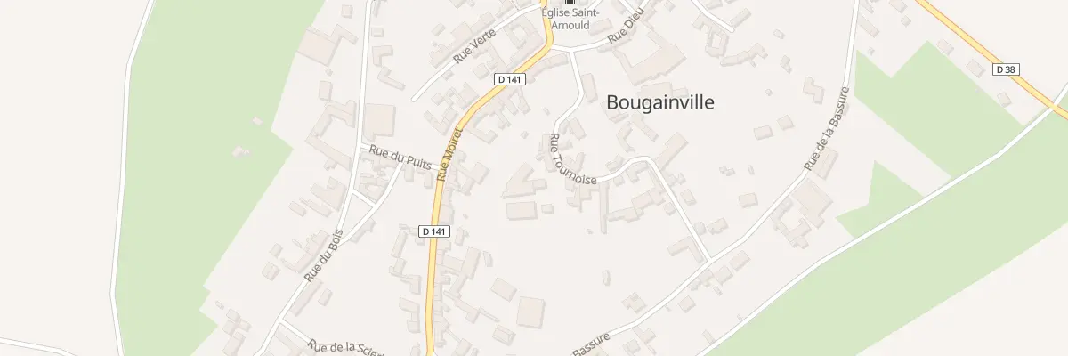 Plan du 4 Rue Tournoise à Bougainville