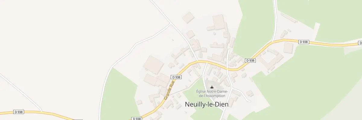 Plan du 5011 Gr Grande Rue à Neuilly-le-Dien