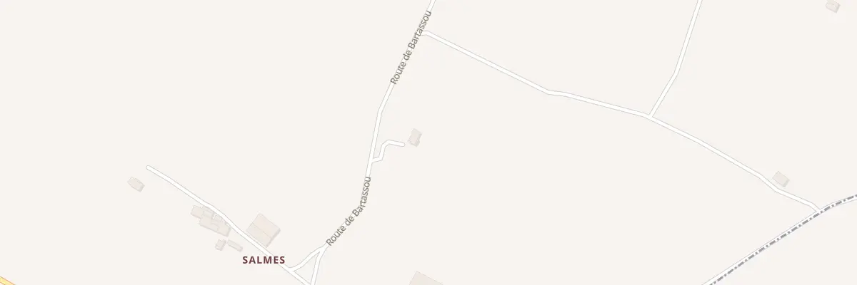 Plan du 5123 Lagal à Bernac
