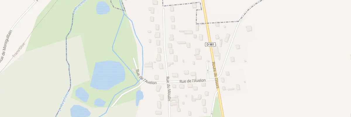 Plan du 121 Rue du Moulin à Aux Marais