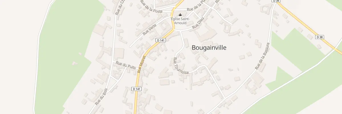 Plan du 2 Rue Tournoise à Bougainville