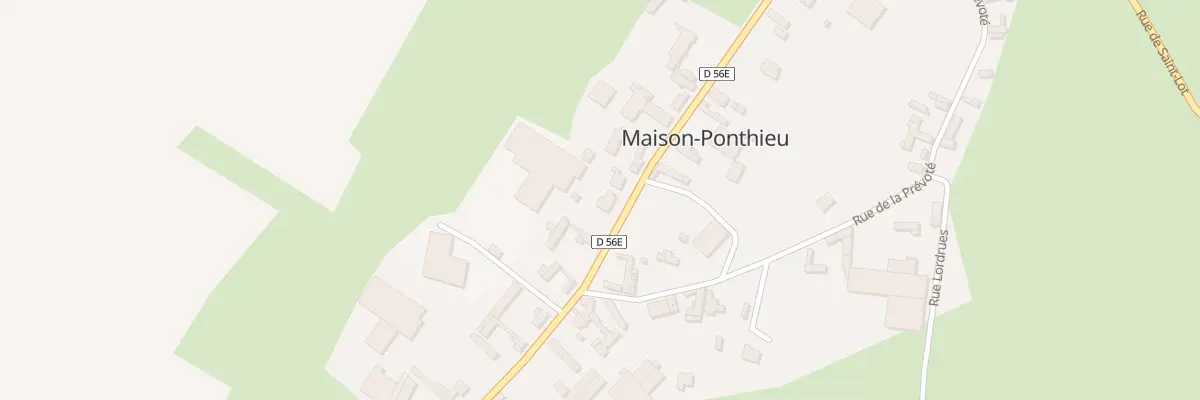 Plan du 20 Rue d’Yvrench à Maison-Ponthieu