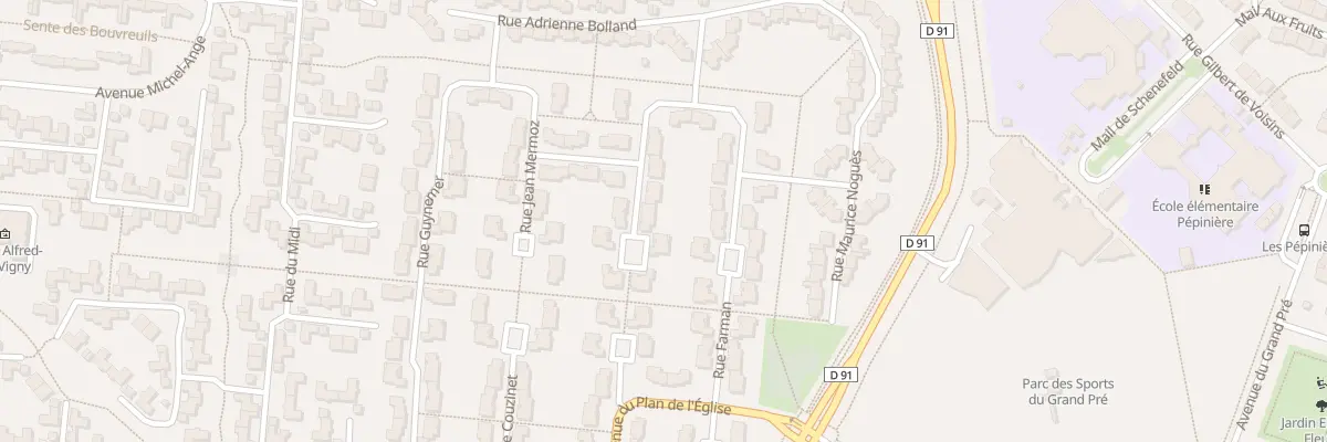 Plan du 9 Rue Nungesser à Voisins-le-Bretonneux