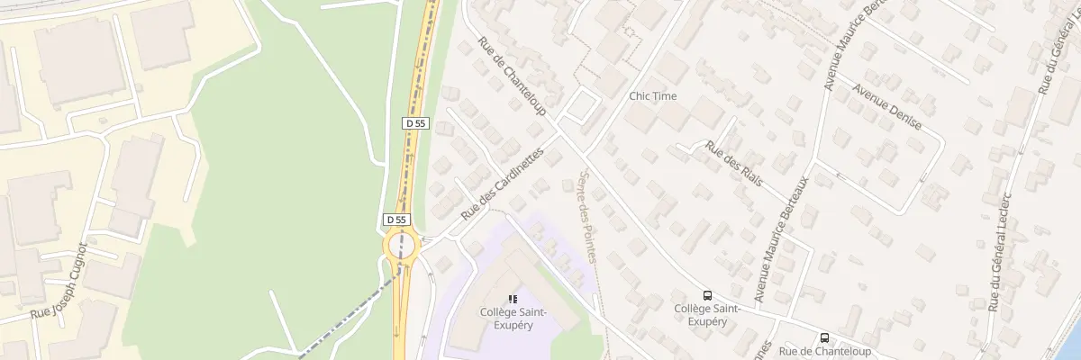 Plan du 3 Rue des Cardinettes à Andrésy