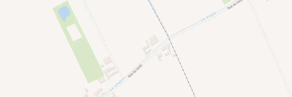 Plan du 59 Rue du Vinfil à Offekerque