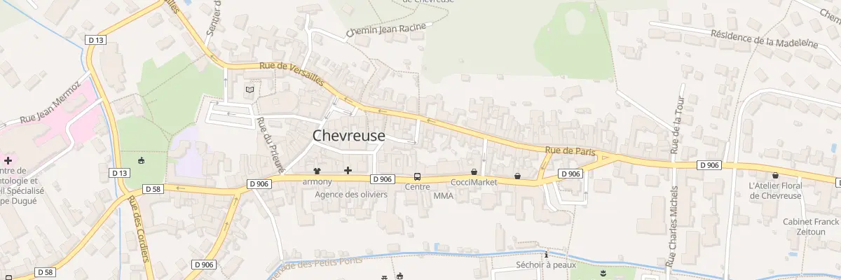 Plan du 6 Rue Lucien Brière à Chevreuse