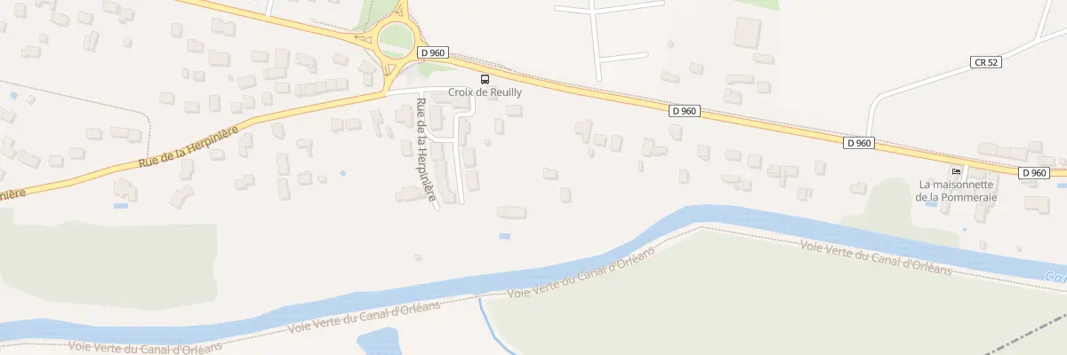 Plan du 62 Av de Gien à Chécy