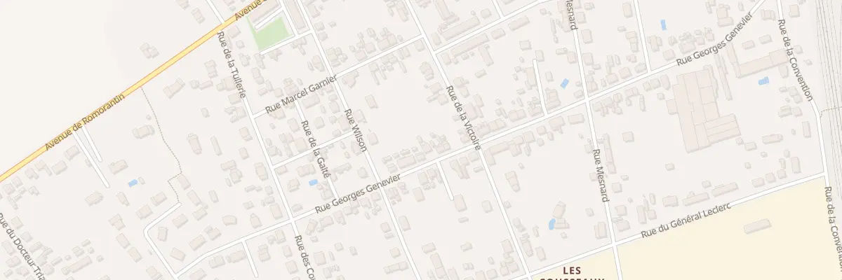 Plan du 60 Rue Georges Genevier à Salbris