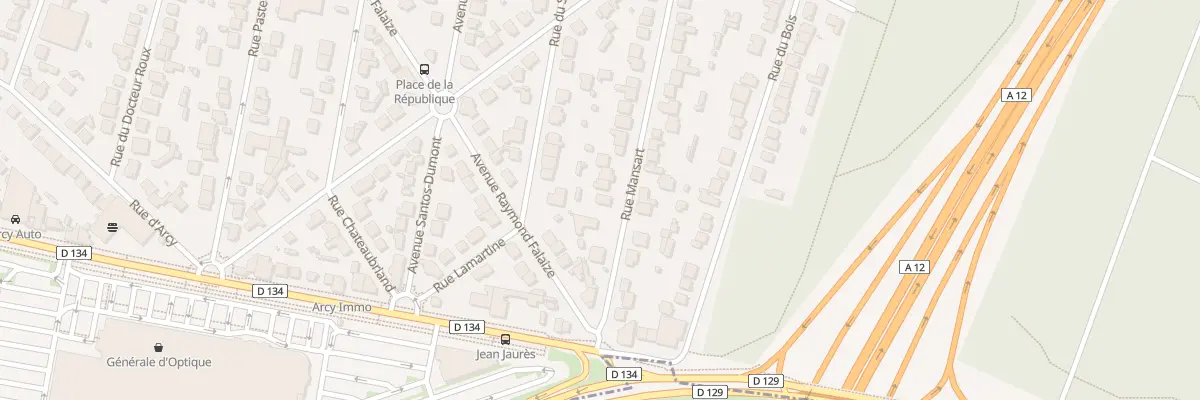 Plan du 11 Rue Mansart à Bois-d’Arcy