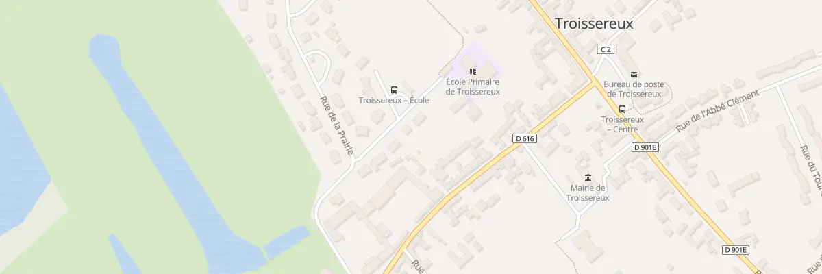 Plan du 9 Rue de la Prairie à Troissereux