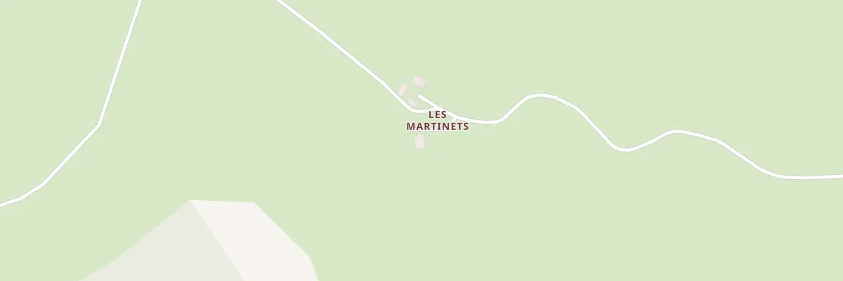Plan du 1 Les Martinets à La Berthenoux
