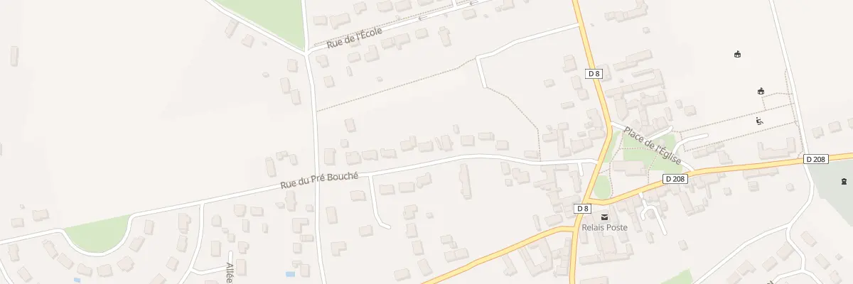 Plan du 16 Rue du Pré Bouché à Rebréchien