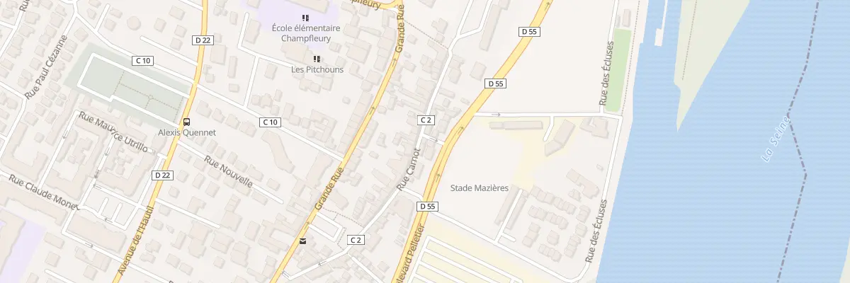 Plan du 240 Rue Carnot à Carrières-sous-Poissy