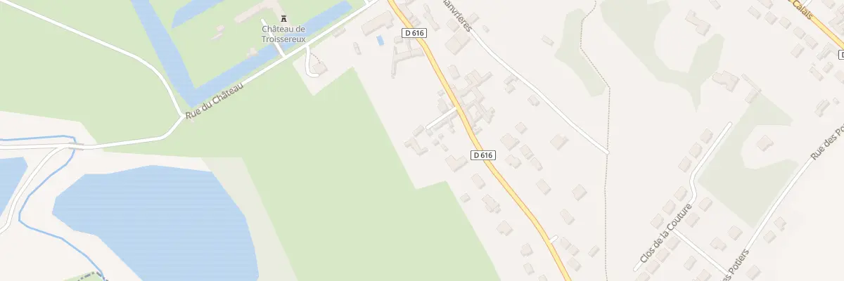 Plan du 2 Rue Duponchel à Troissereux