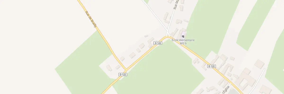 Plan du 2B Rue du Chateau d’Eau au Quesnoy-en-Artois