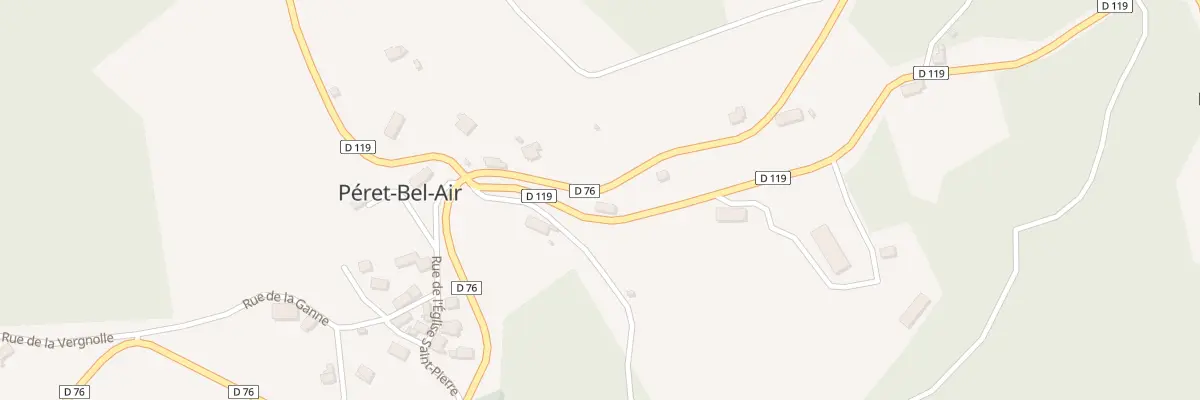 Plan du 1 Rue du Pont de la Lampe à Péret-Bel-Air
