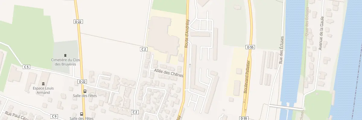 Plan du 245 Rte d’Andrésy à Carrières-sous-Poissy