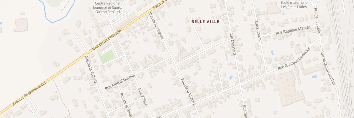 Plan du 15 Rue de la Victoire à Salbris