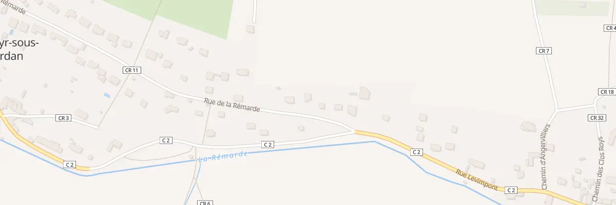 Plan du 41 Rue de la Remarde à Saint-Cyr-sous-Dourdan