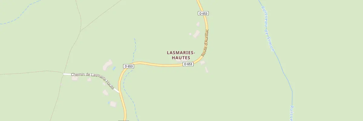 Plan du 1257 Rte d’Aurillac à Sousceyrac-en-Quercy