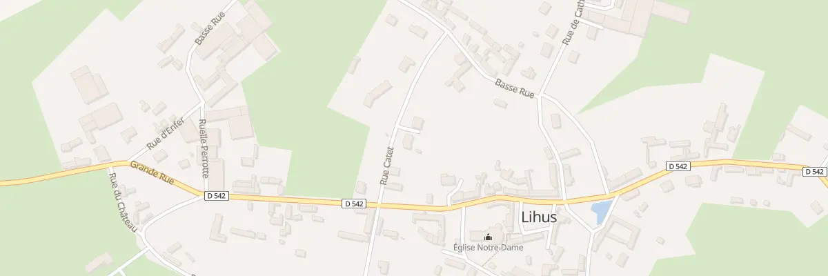 Plan du 4 Rue Catet à Lihus